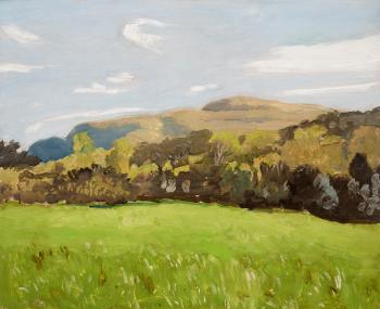 Monument Mountain from Ingleside Cottage by 
																	Fairfield Porter