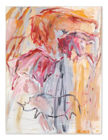 Red Oxide Grotto (Cave 175) by 
																	Elaine de Kooning