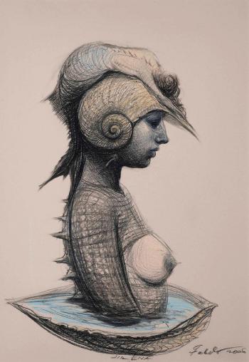 Sirena by 
																	Roberto Fabelo