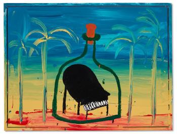 Piano in a Bottle by 
																	Frederik Naeblerod