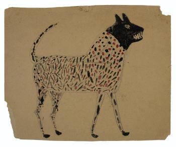 Spotted Dog, 19391942 by 
																	Bill Traylor