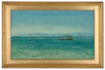 Venice from the Lido to Giudecca by 
																	John William Inchbold