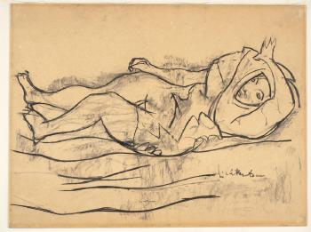 Reclining Woman circa by 
																	Roy Lichtenstein