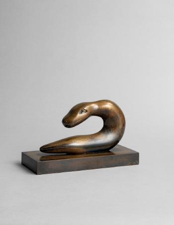 Serpent by 
																	Henry Moore