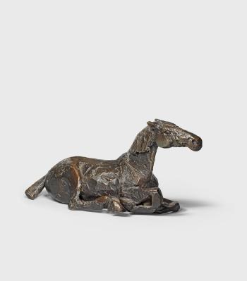 Lying Down Horse by 
																	Elisabeth Frink
