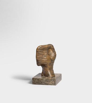 Small Head by 
																	Henry Moore