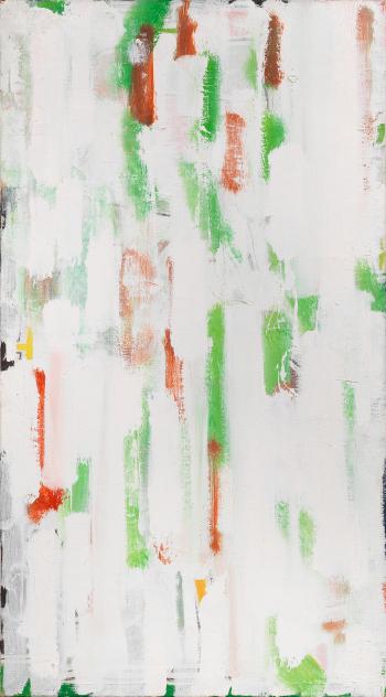 White and Green Upright by 
																	Patrick Heron