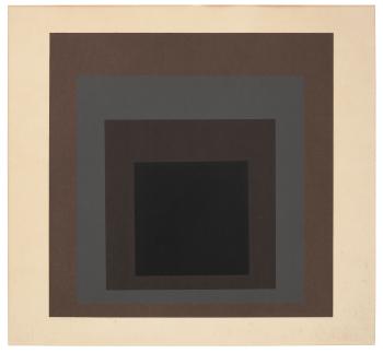 Plate X, from Day  Plus  Night: Homage to the Square by 
																	Josef Albers