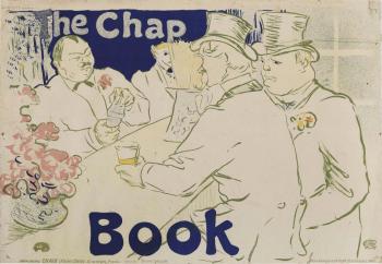 Irish and American Bar, Rue Royale  The Chap Book by 
																	Henri de Toulouse-Lautrec