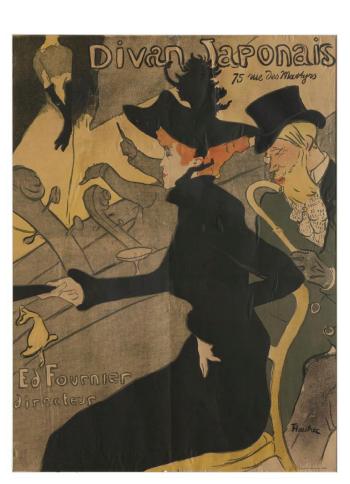 Divan Japonais by 
																	Henri de Toulouse-Lautrec