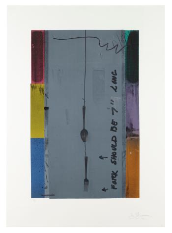 Screen Piece by 
																	Jasper Johns