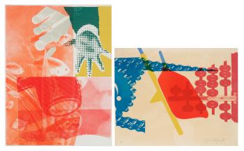 Two Prints by the Artist by 
																	James Rosenquist