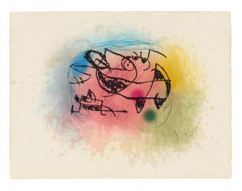 La fourmi rose by 
																	Joan Miro