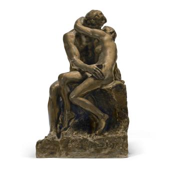 Le Baiser, quatrime rduction dite aussi 'petit modle' by 
																	Auguste Rodin