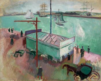 Le Port du Havre by 
																	Raoul Dufy