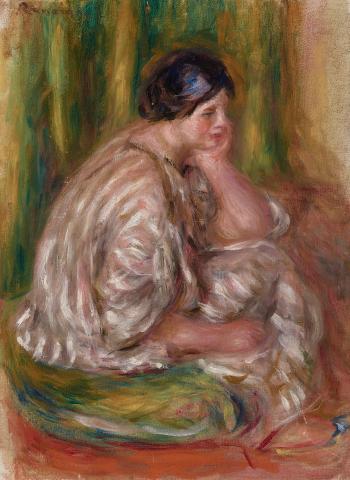 Femme en costume oriental by 
																	Pierre-Auguste Renoir