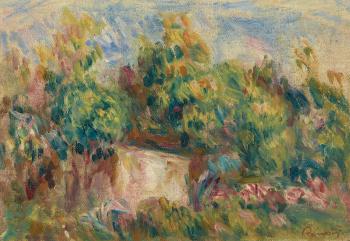 Cabanon prs des Colettes by 
																	Pierre-Auguste Renoir