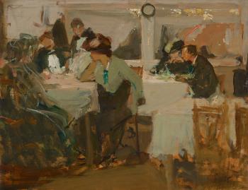 Caf de Paris by 
																	Richard E Miller