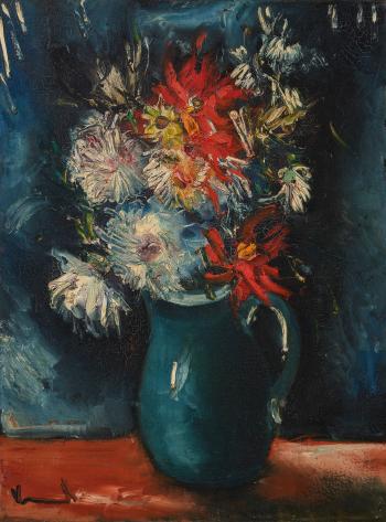 Vase de fleurs by 
																	Maurice de Vlaminck