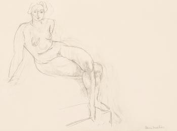 Femme nue assise by 
																	Henri Matisse