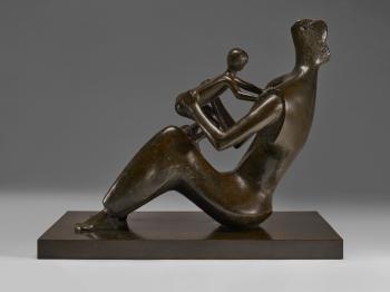 Mother and Child: Arms by 
																	Henry Moore
