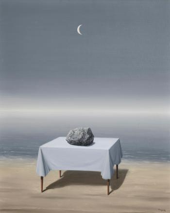 Le monde visible by 
																	Rene Magritte