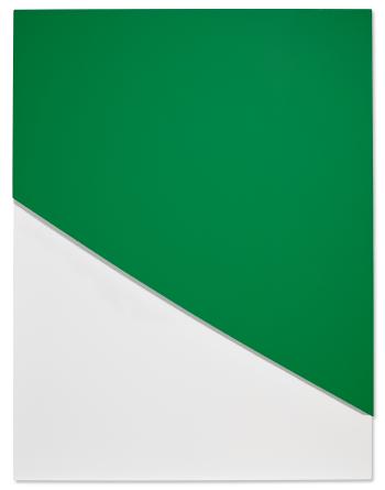 Green Curve in Relief by 
																	Ellsworth Kelly