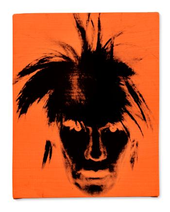 SelfPortrait (Fright Wig) by 
																	Andy Warhol