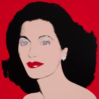 Portrait of a Lady by 
																	Andy Warhol