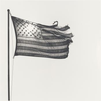 American Flag by 
																	Robert Mapplethorpe