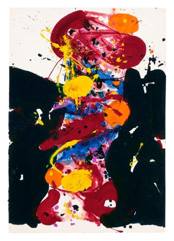 Untitled (Fire Sower) by 
																	Sam Francis