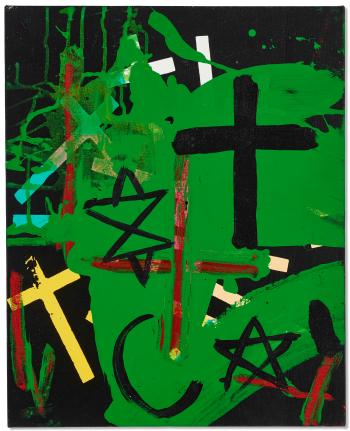 Abstract Crosses by 
																	Andy Warhol