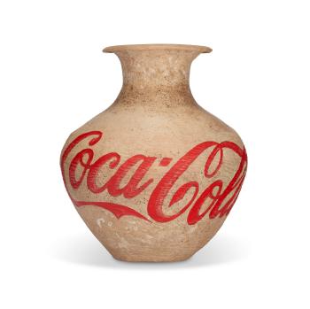 Coca Cola Vase by 
																	 Ai Weiwei