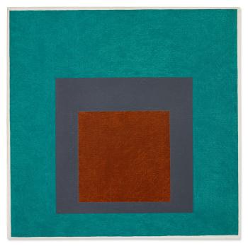 Study for Homage to the Square: Passing By by 
																	Josef Albers