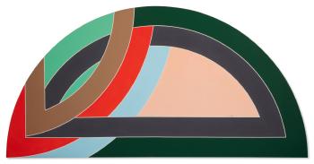 Protractor Variation XII by 
																	Frank Stella