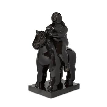 Donna a Cavallo by 
																	Fernando Botero