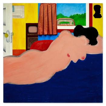 Great American Nude No. 43 by 
																	Tom Wesselmann