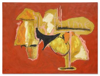 Je t'aime VII by 
																	Robert Motherwell