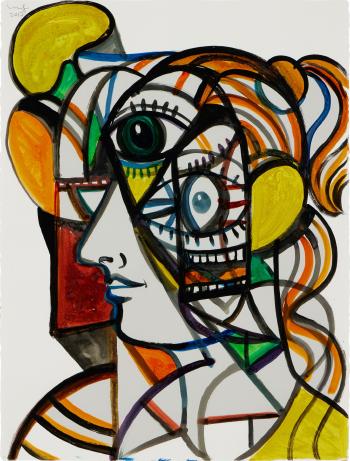 Untitled by 
																	George Condo
