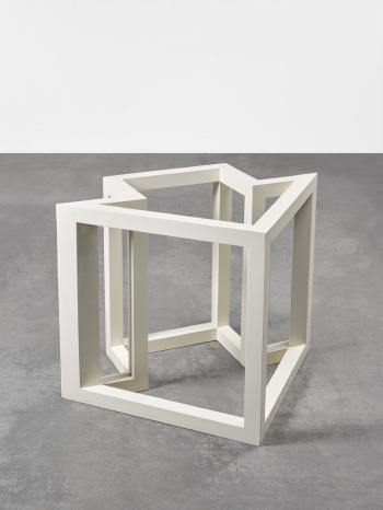Form Derived From a Cube by 
																	Sol LeWitt