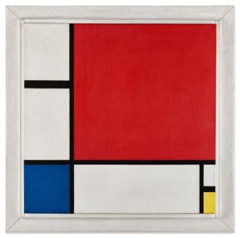 Composition No. II by 
																	Piet Mondrian