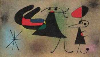 Peinture by 
																	Joan Miro