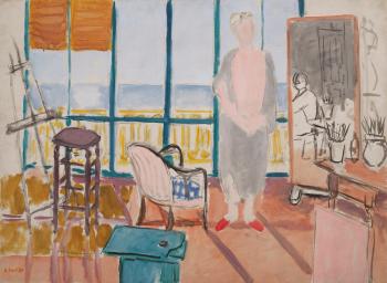 Nu dans l'atelier by 
																	Henri Matisse