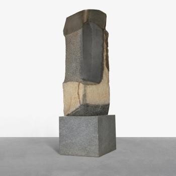 StoneAbiding by 
																	Isamu Noguchi