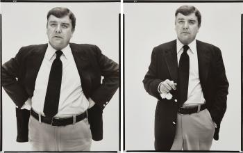 Selected Images of Peter Bunnell, Museum Director, New York City by 
																	Richard Avedon