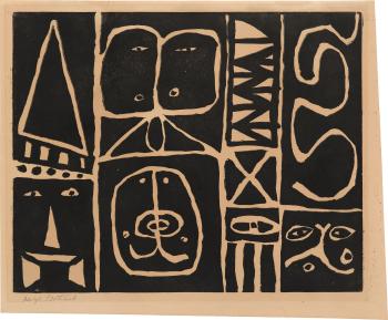 Pictograph (F. 39) by 
																	Adolph Gottlieb