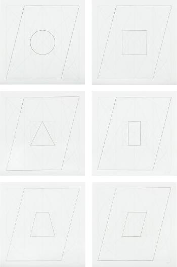 Geometric Figures Within Geometric Figures, plates 3136 (see K. 1976.07) by 
																	Sol LeWitt