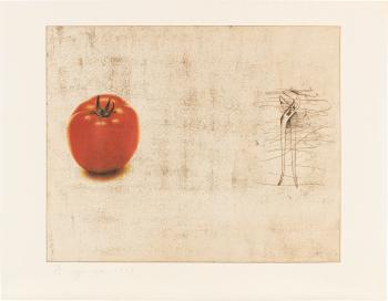 The Tomato (W. 142) by 
																	Jim Dine