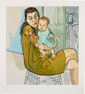 Mother and Child (Nancy and Olivia) by 
																	Alice Neel