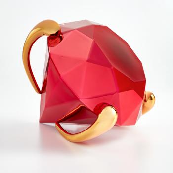 Diamond (Red) by 
																	Jeff Koons